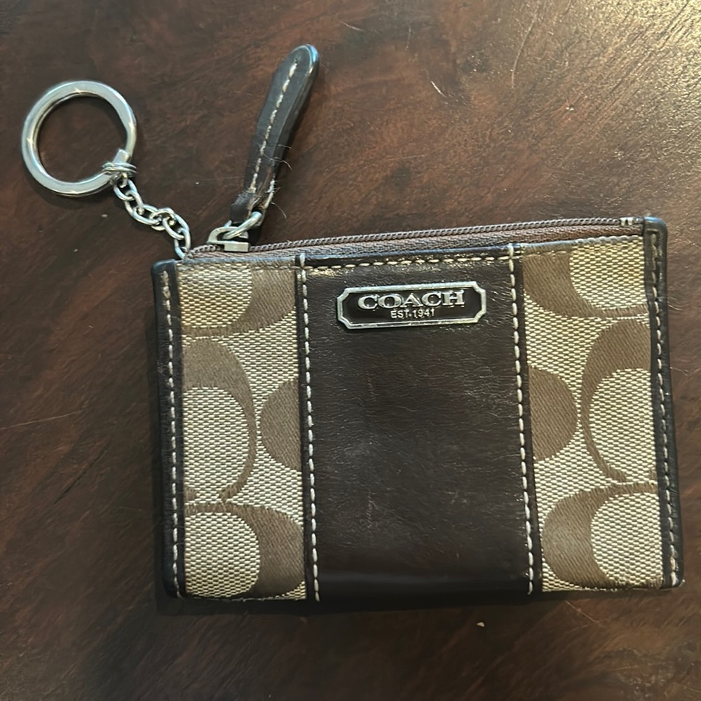 Coach mini Id/card case